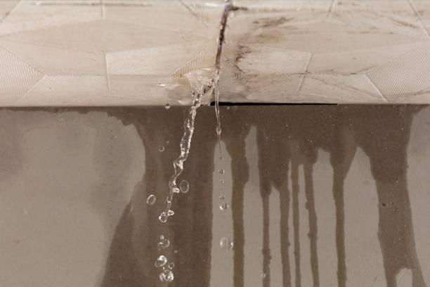 Professional Commercial Water Damage Restoration technician working in Lowell, IN